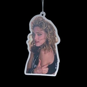 Madonna Custom Car Air Freshener | Fresh Aura Merch | New Car Scent